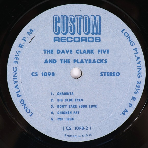 The Dave Clark Five And The Playbacks -It's Happening - 12" Vinyl LP CS 1098 VG+ - Picture 4 of 9